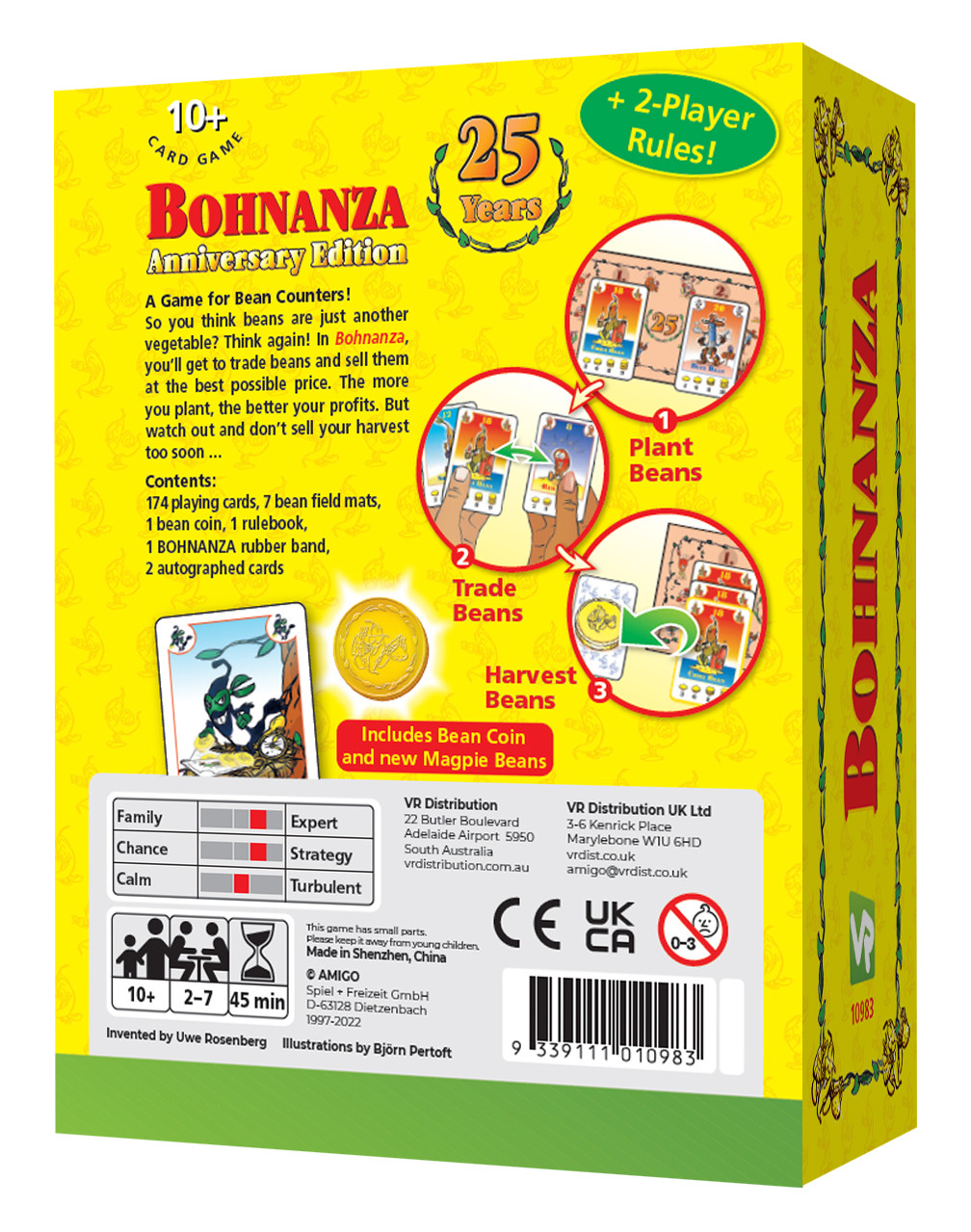 Bohnanza : 25th Anniversary Edition